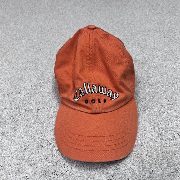 Callaway Hat Orange Men’s One Size - Picture 1 of 12